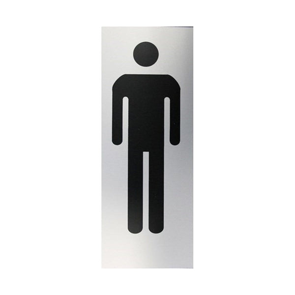 Symboolplaatjes, Zwart, 50 x 130 mm (RETS-AC-0004)