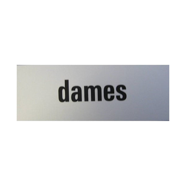 Symboolplaatjes, Zwart, 130 x 50 mm (RETS-AC-0007)