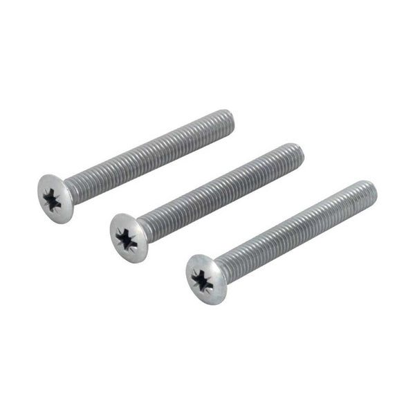Schroeven en bouten deurbeslag, set van 3, deurdikte 33-38 mm