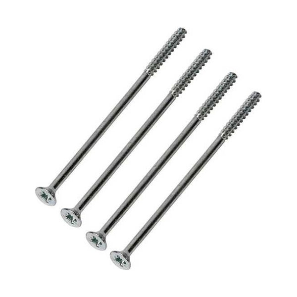 Schroeven en bouten deurbeslag, set van 4, deurdikte 37-42 mm