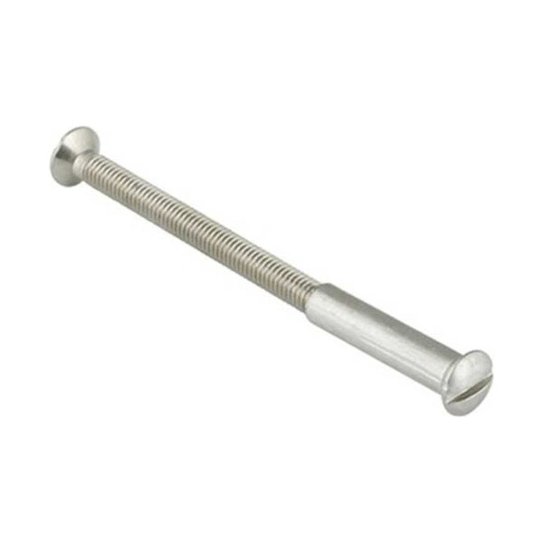 Schroeven en bouten deurbeslag, Vernikkeld, 4 x 45 mm, 4 x 21 mm (RETS-BV-0022)