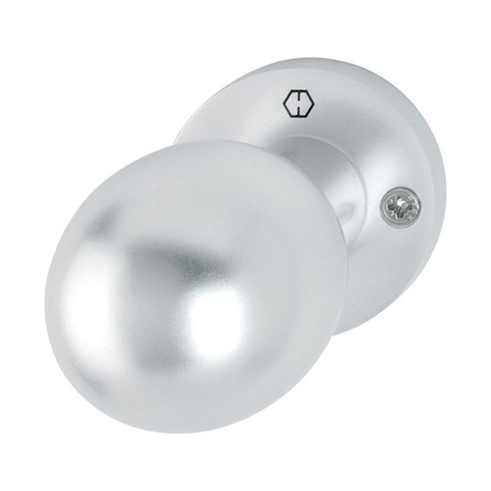 Deurknoppen, Aluminium, per stuk, 50/50 mm (RETS-KN-0007)
