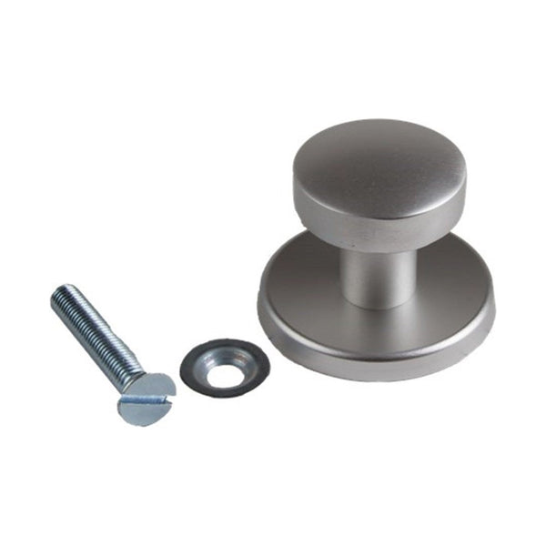 Deurknoppen, rond, Aluminium