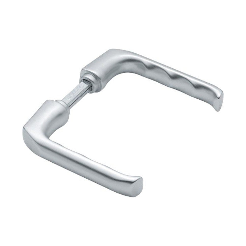 Deurkruk, London, Aluminium, type 113, per paar, deurdikte 70-80 mm