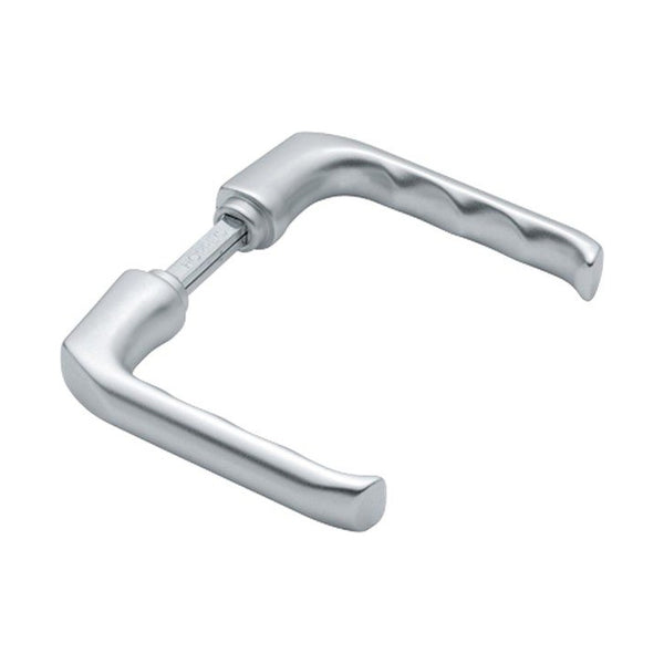 Deurkruk, London, Aluminium, type 113, per paar, deurdikte 70-80 mm