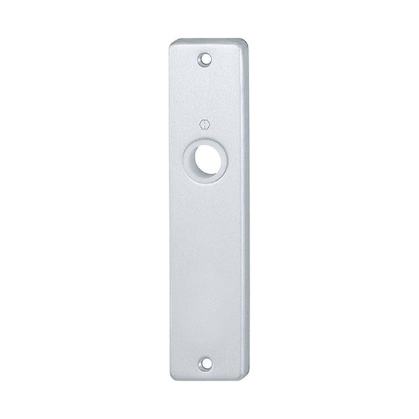 Kortschild, recht, Aluminium, 185 x 42 mm, type 378, loopslot