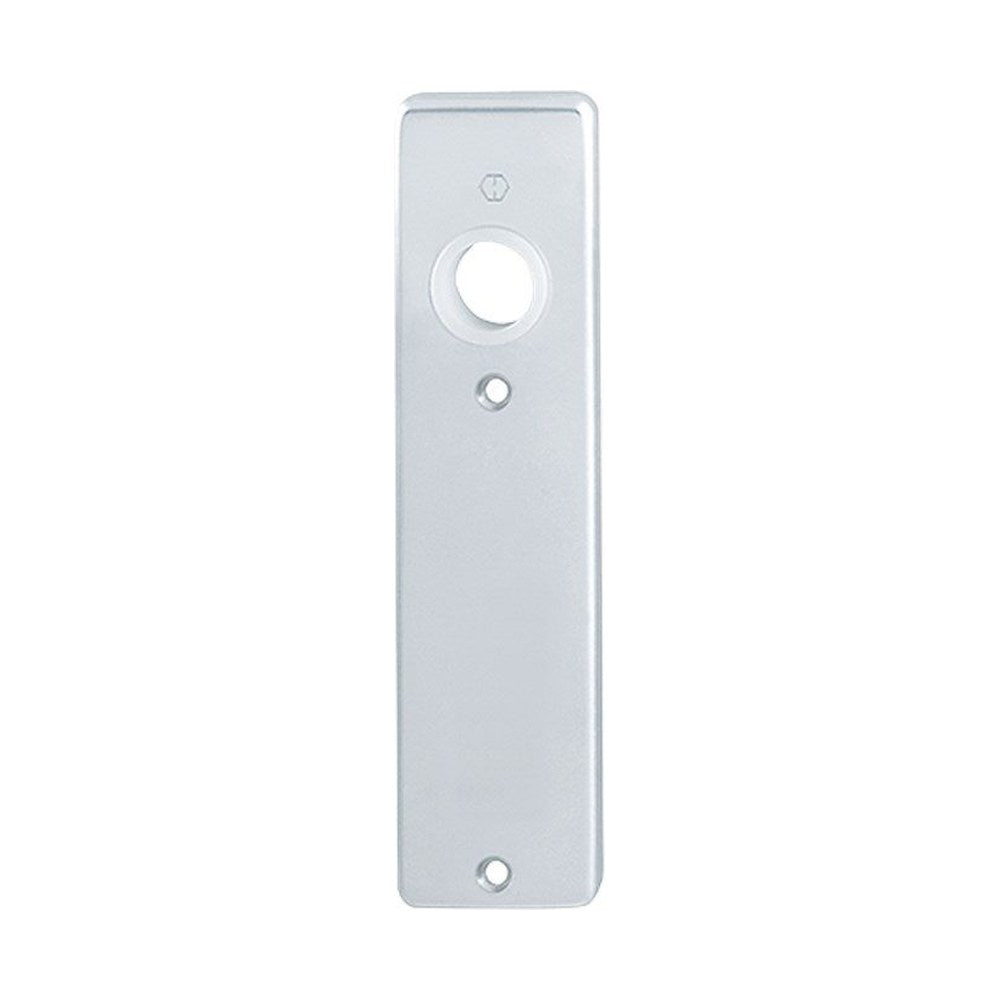 Kortschild, recht, Aluminium, 165 x 42 mm, loopslot