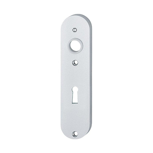 Kortschild, ovaal, Aluminium, 160 x 38 mm, SL56, type 300K (RETS-KS-0076)