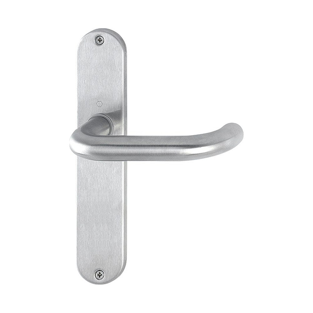 Langschildgarnituren, RVS, 220 x 42 mm, type 302 (RETS-LG-0037)
