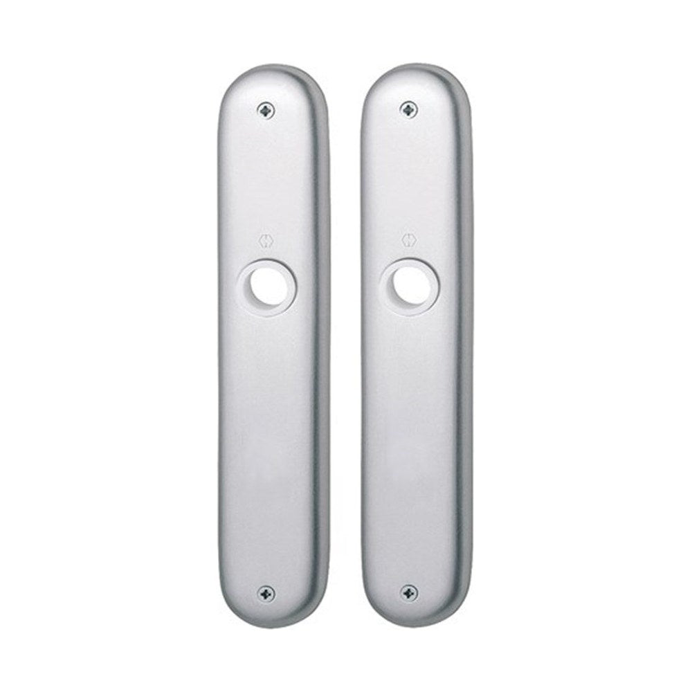 Langschild, ovaal, Aluminium, 240 x 46 mm, type 273P, loopslot