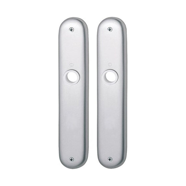 Langschild, ovaal, Aluminium, 240 x 46 mm, type 273P, loopslot