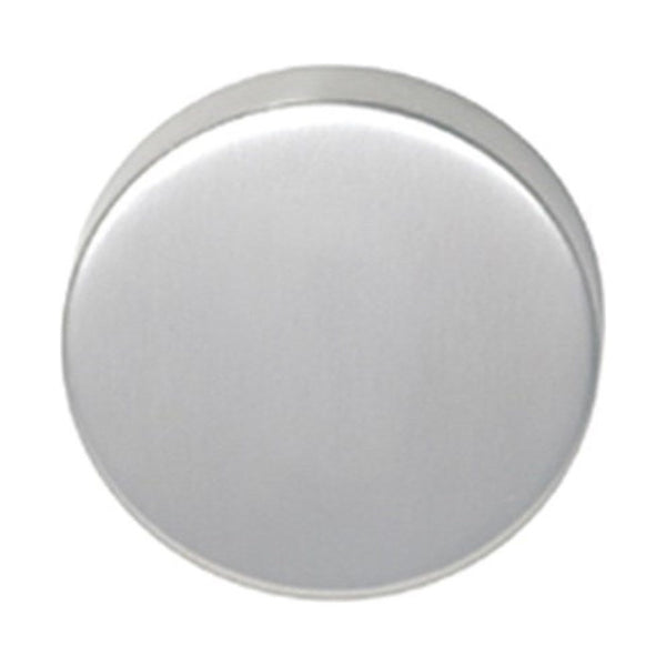 Blindrozet, rond, Aluminium, Ø 52 mm