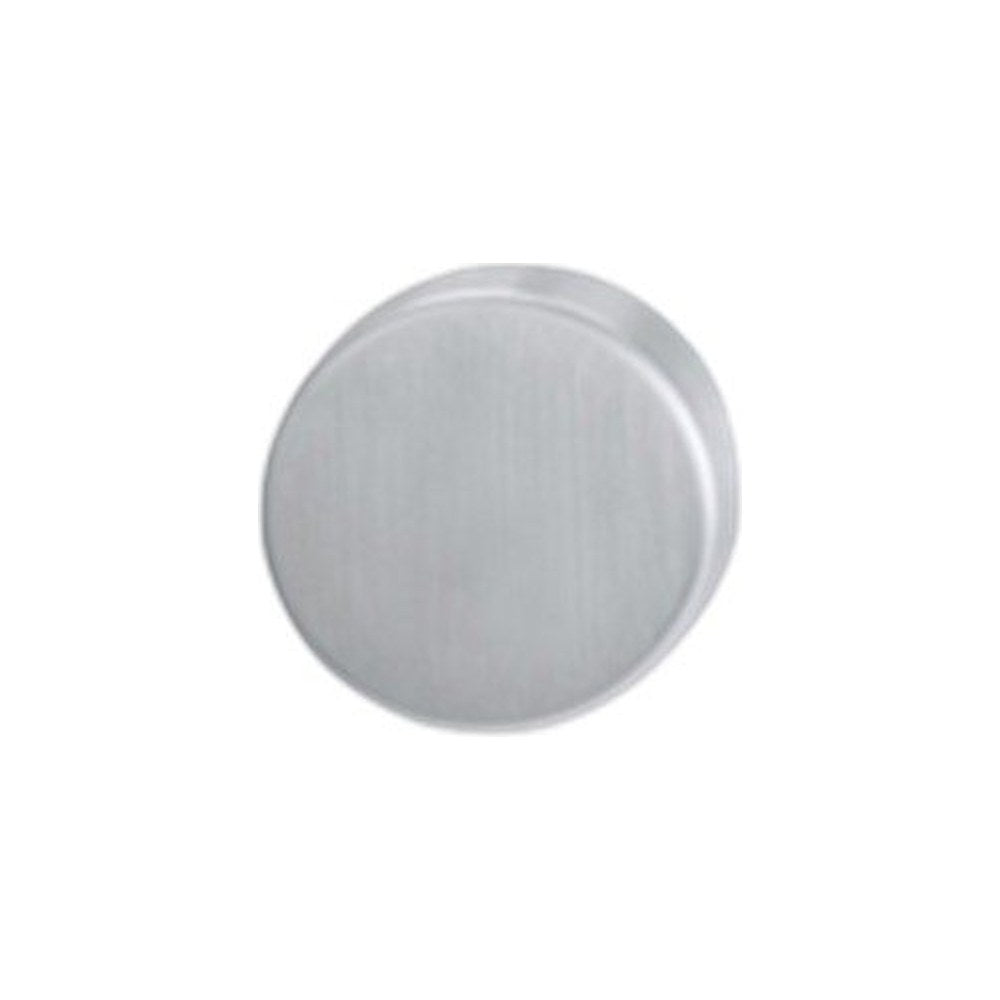 Blindrozet, rond, RVS, Ø 52 mm, per stuk