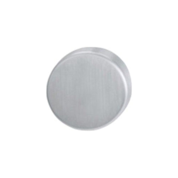 Blindrozet, rond, RVS, Ø 52 mm, per stuk