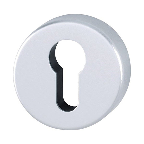 Cilinderrozet, rond, Aluminium, Ø 52 mm