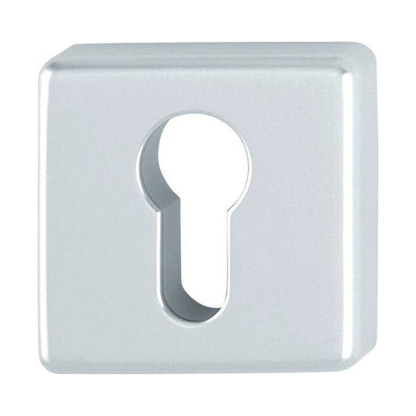Cilinderrozet, vierkant, Aluminium