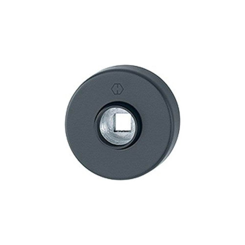 Krukrozet, rond, Zwart, Ø 52 mm