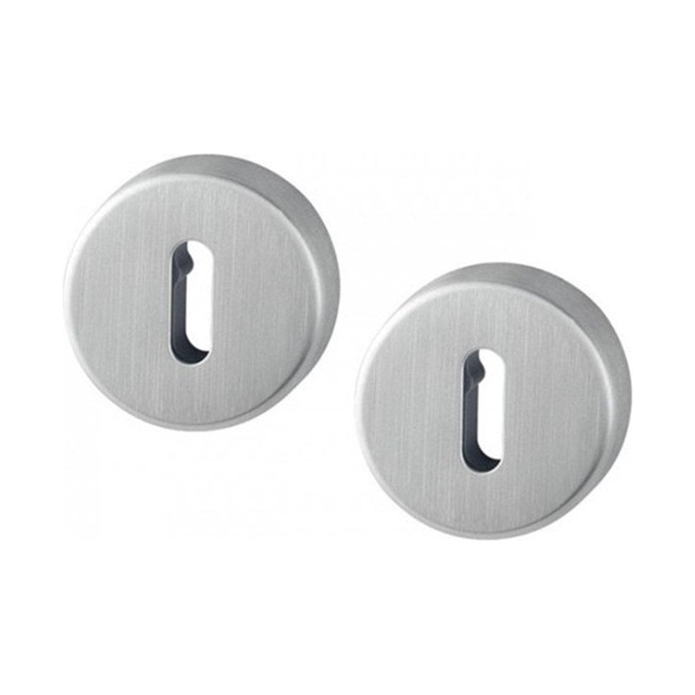 Sleutelrozet, rond, RVS, Ø 52 mm