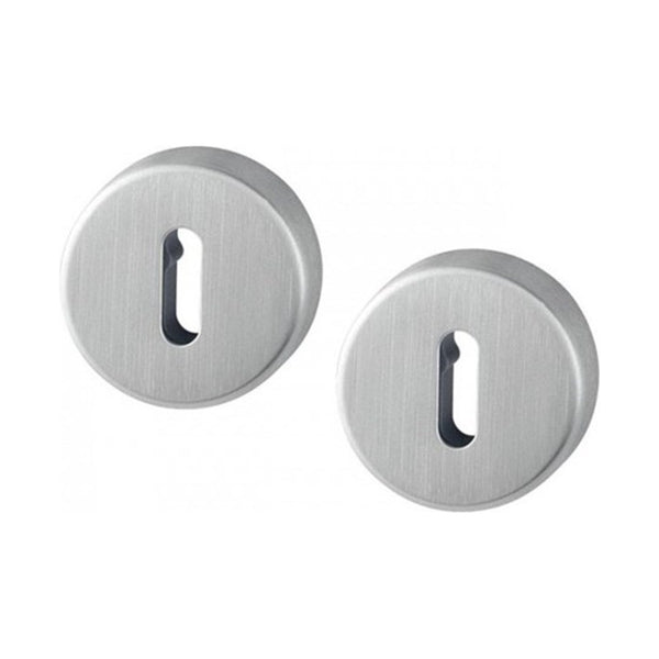 Sleutelrozet, rond, RVS, Ø 52 mm