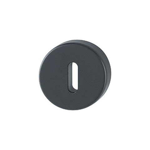 Sleutelrozet, rond, Zwart, Ø 52 mm
