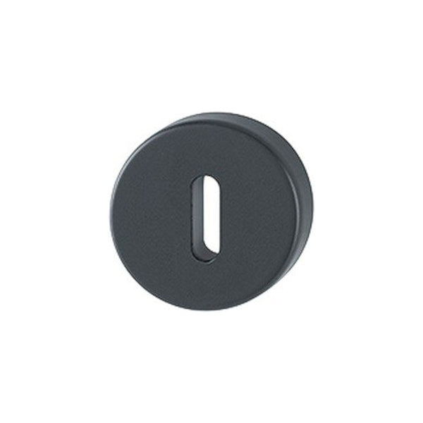 Sleutelrozet, rond, Zwart, Ø 52 mm