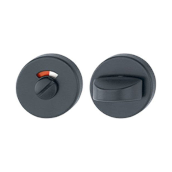 Toiletrozet, rond, Zwart, Ø 52 mm