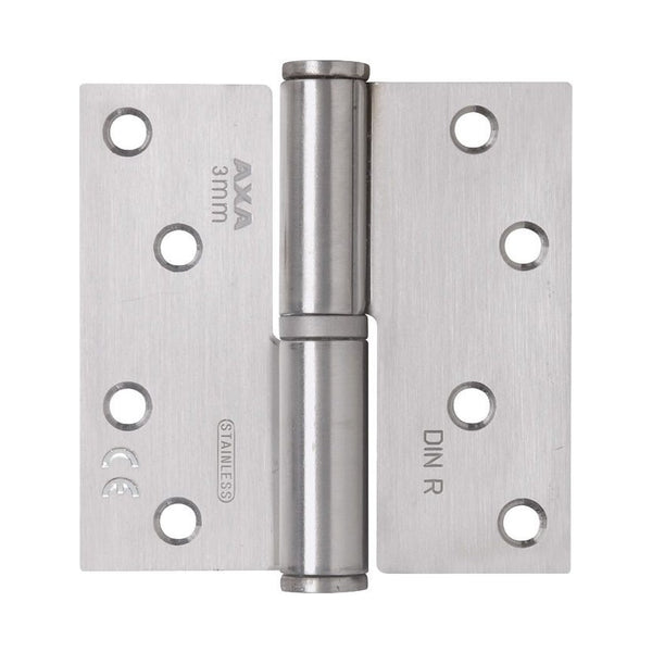 Paumelle, RVS, 89 x 89 x 3 mm, din rechts