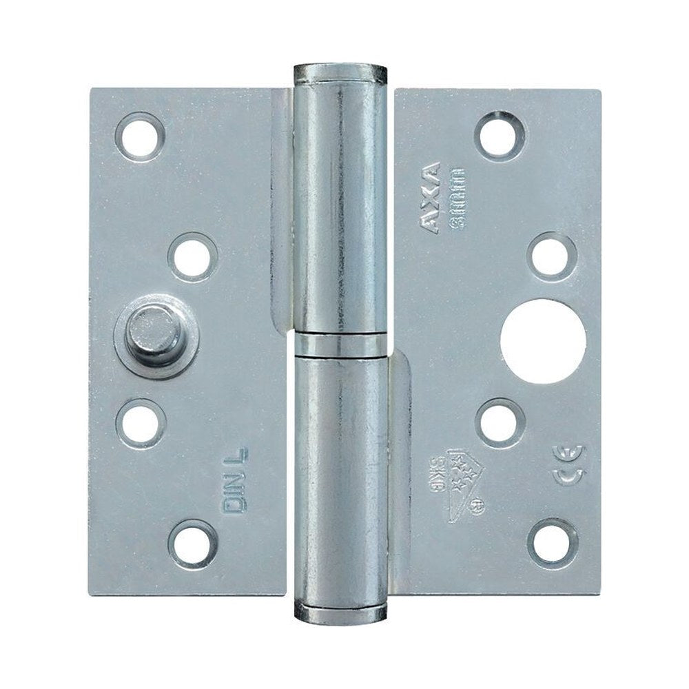 Paumelle, 89 x 89 x 3 mm, din links (RETS-SC-0018)