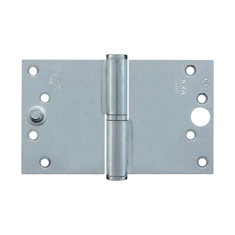 Paumelle, 89 x 150 x 3 mm, din links
