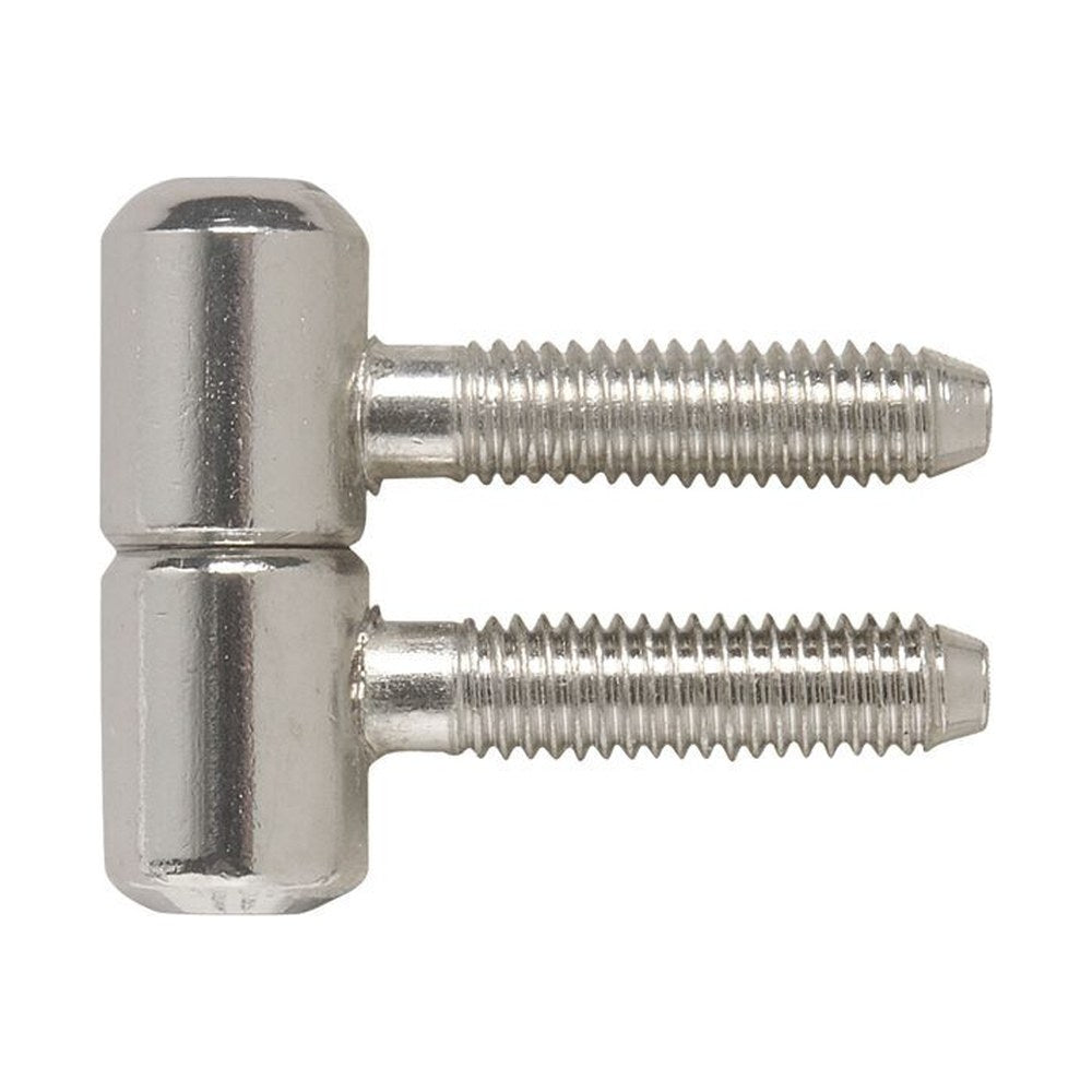 Paumelle, Vernikkeld, 33 x 11 mm