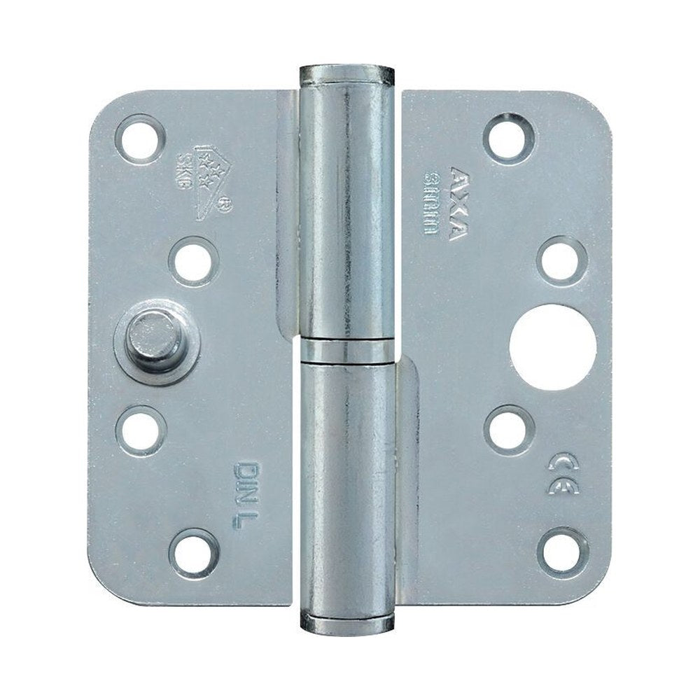 Paumelle, afgerond, 89 x 89 x 3 mm, din links (RETS-SC-0038)