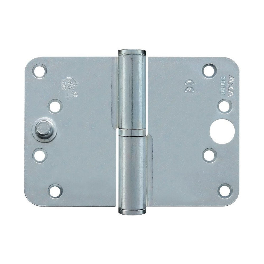 Paumelle, afgerond, 89 x 125 x 3 mm, din links