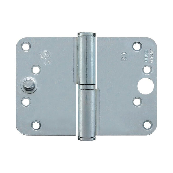 Paumelle, afgerond, 89 x 125 x 3 mm, din links