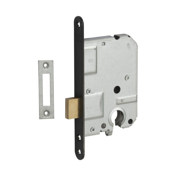 Kastslot, Zwart, 174 x 20 mm, doornmaat 50, type 1258/3