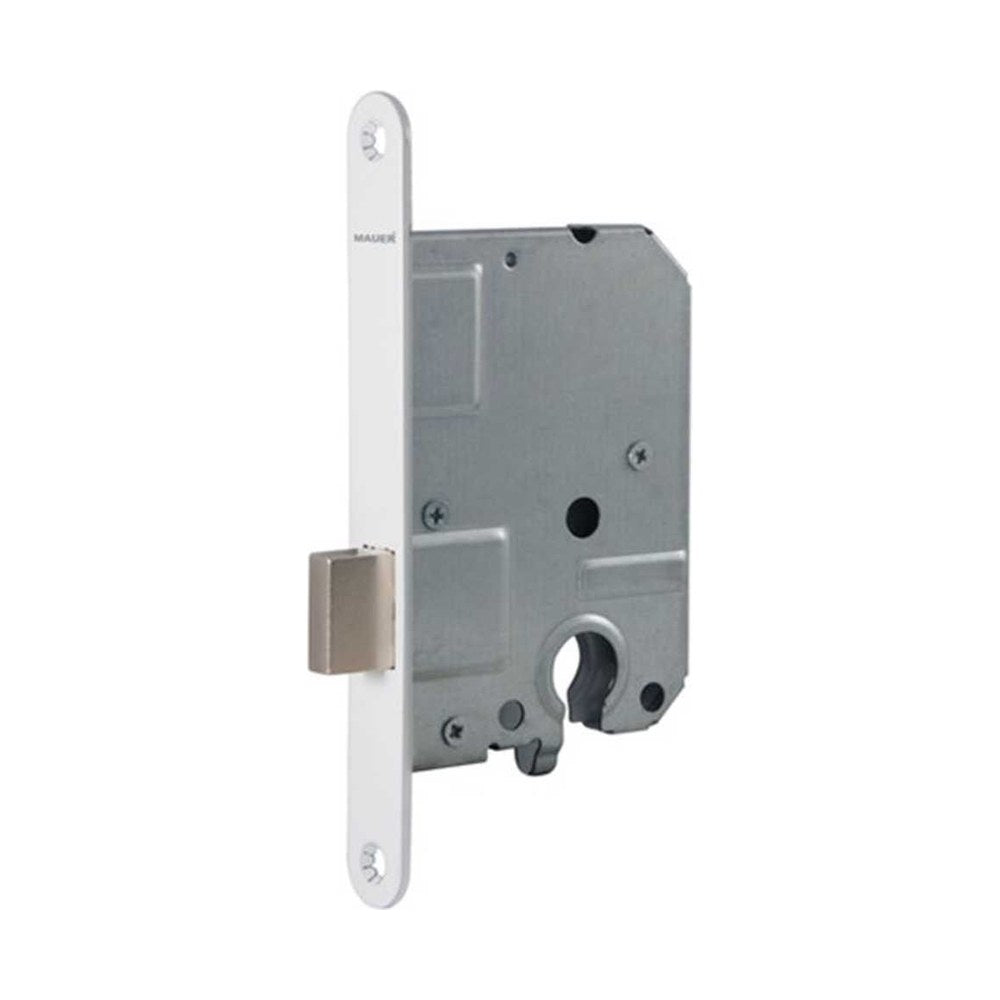 Kastslot, Wit, 174 x 20 mm, doornmaat 50, doornmaat 50 mm, cilindergat