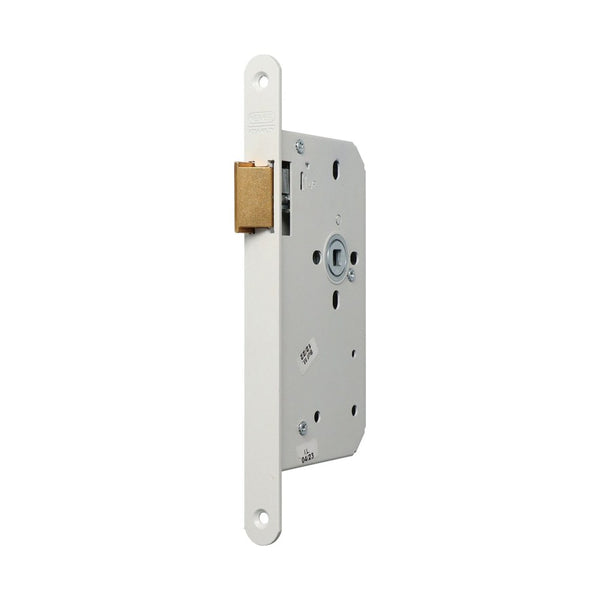 Loopslot, Wit, 235 x 20 mm, doornmaat 60, type 635/2, links en rechts bruikbaar