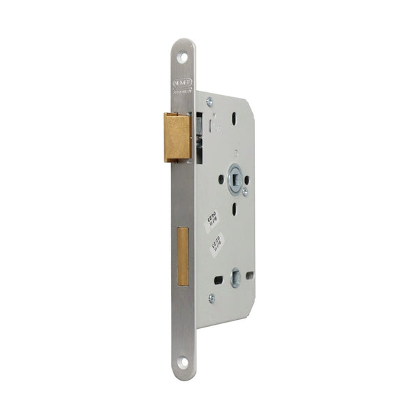 Toiletslot, RVS, 235 x 20 mm, doornmaat 60 WC72, type 644/17, links en rechts bruikbaar