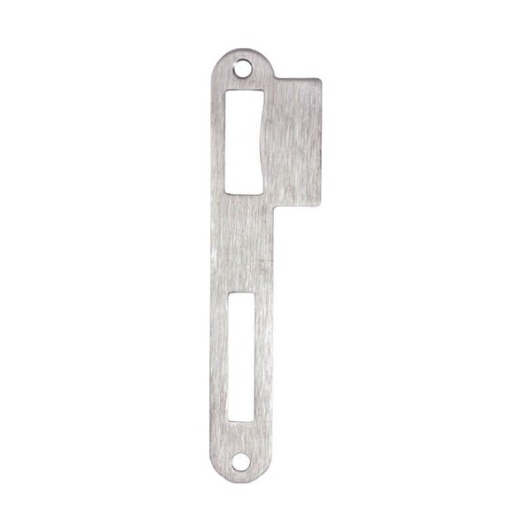 Sluitplaat, afgerond, RVS, type 2400