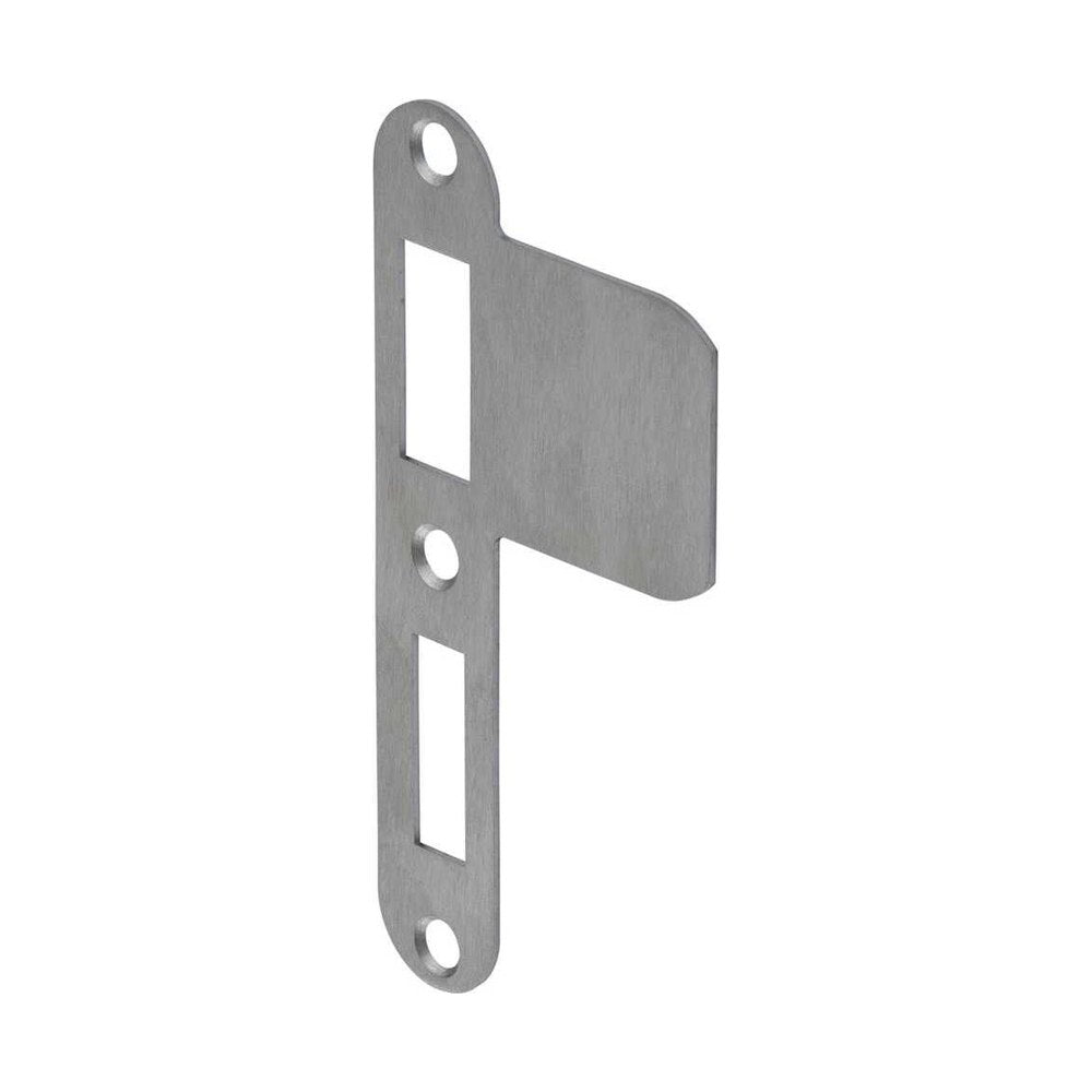 Sluitplaat, afgerond, RVS, lange lip, rechtsdraaiend (RETS-SP-0118)