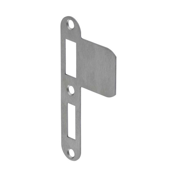 Sluitplaat, afgerond, RVS, lange lip, rechtsdraaiend (RETS-SP-0118)