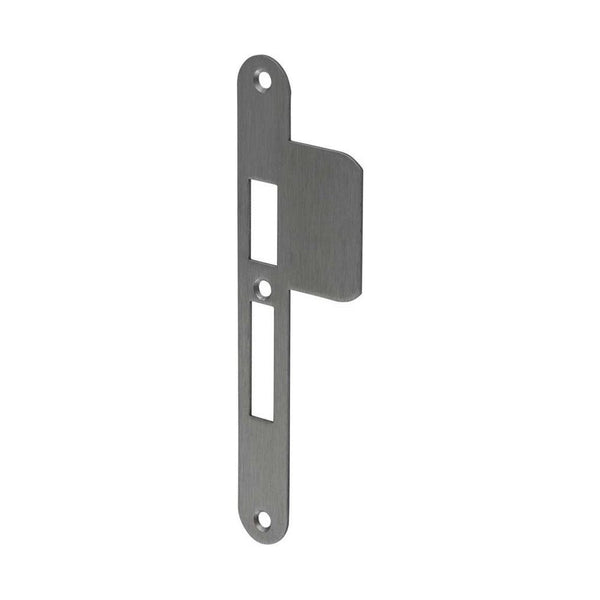Sluitplaat, afgerond, RVS, lange lip, rechtsdraaiend (RETS-SP-0120)