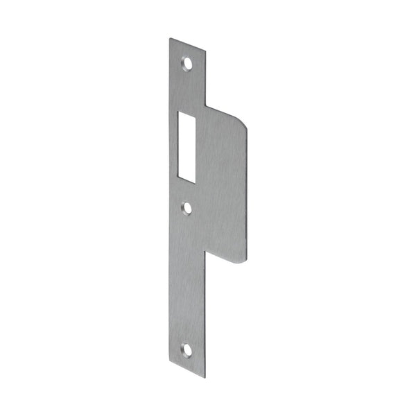 Sluitplaat, recht, RVS, lange lip, rechtsdraaiend (RETS-SP-0137)