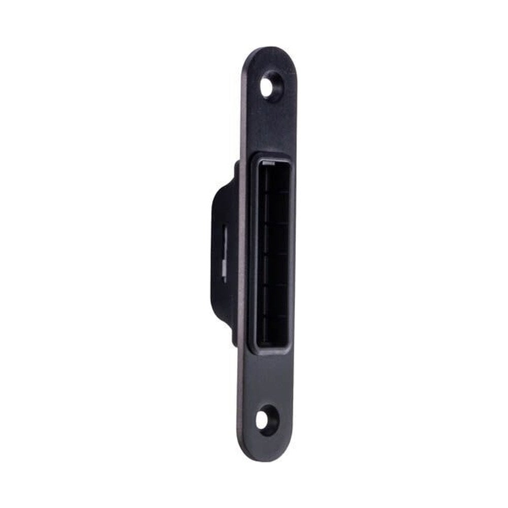 Sluitplaat, Zwart, 120 x 20 mm