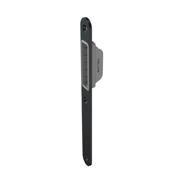 Sluitplaat, Zwart, 200 x 20 mm, loopslot